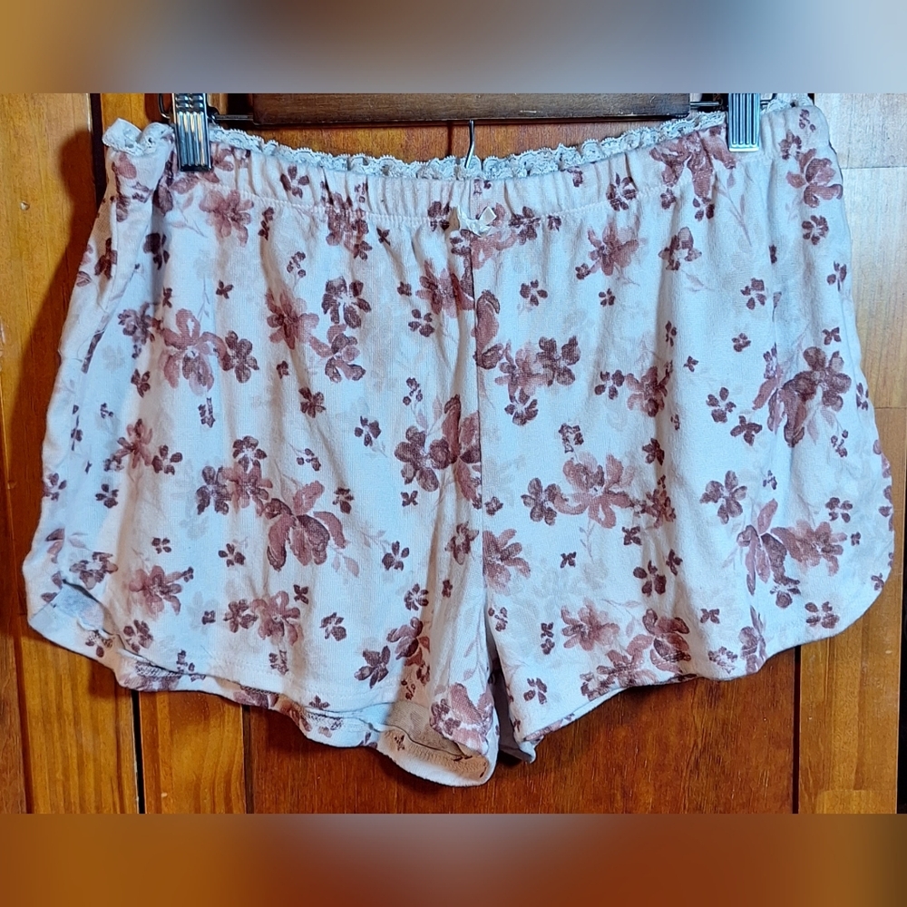 MARILYN MONROE Floral Print Lounge Shorts